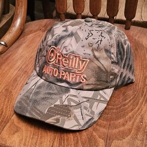 O'Reilly Auto Parts Camouflage Trucker Cap